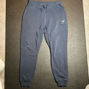 Gymshark Crest Joggers - Navy - Medium